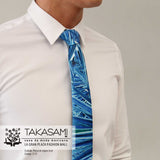 Corbata agave azul